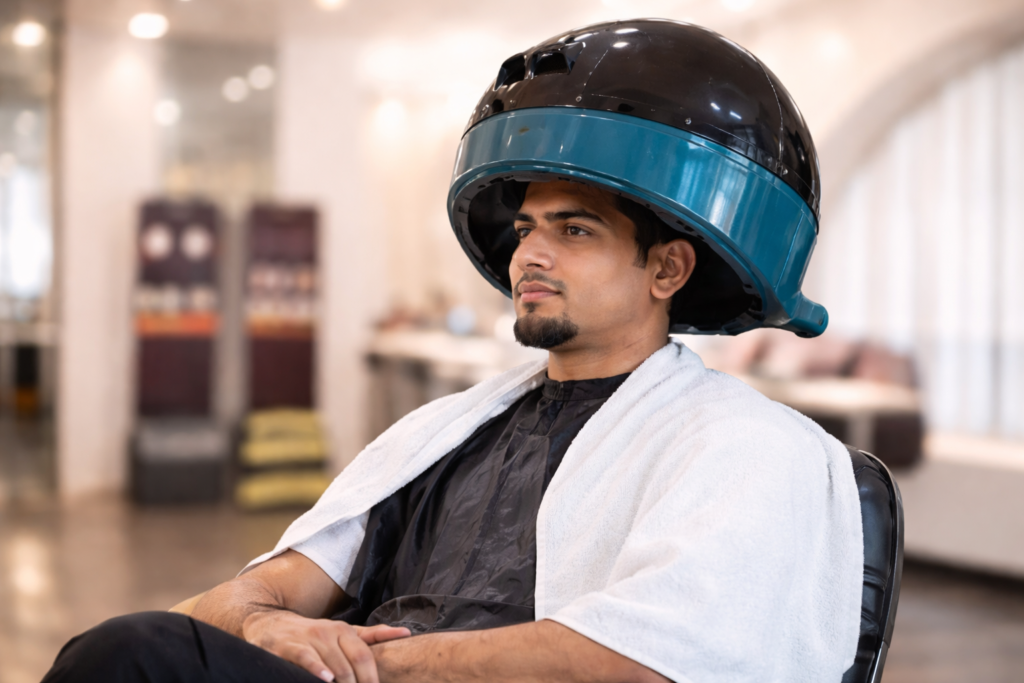 Relaxed Under The Hair Dryer 1024x683